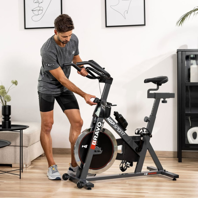 Спинбайк Hop-Sport HS-045IC Bravo черный