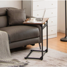 Журнальный столик Costway Allegro с регулируемой столешницей в стиле Loft