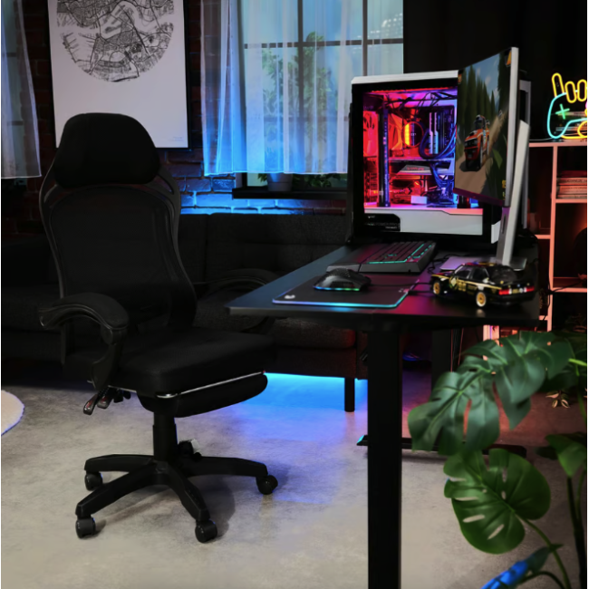 Геймерське крісло Di Volio Sporte чорний