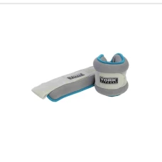 Утяжелители York Fitness Soft для рук и ног 2х2кг серый