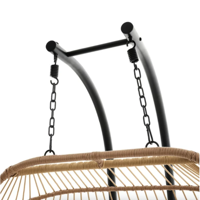 Підвісне крісло-кокон Di Volio Rona двомісне бежевий