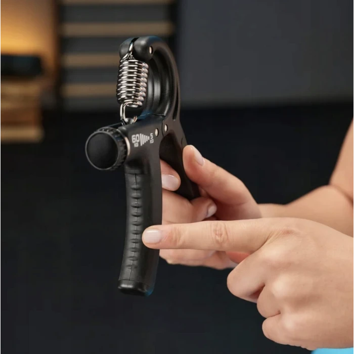 Набір еспандерів регульованих 5-60кг Trex Sport TX-002HGB чорно-сірий