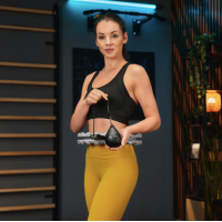 Хулахуп Trex Sport TX-020CHH масажний з обважнювачем та лічильником сірий