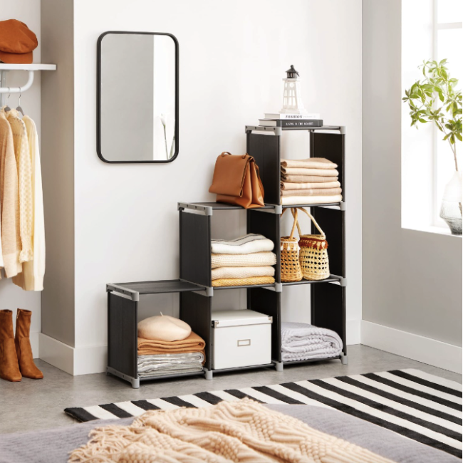 Модульный стеллаж пирамида Leobert Oskar 6 отделений