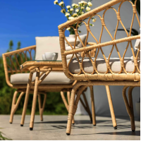 Комплект садових меблів Di Volio Savona бежевий/кремовий