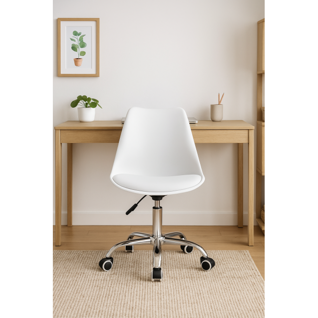 Офісне крісло Leobert Alba білий