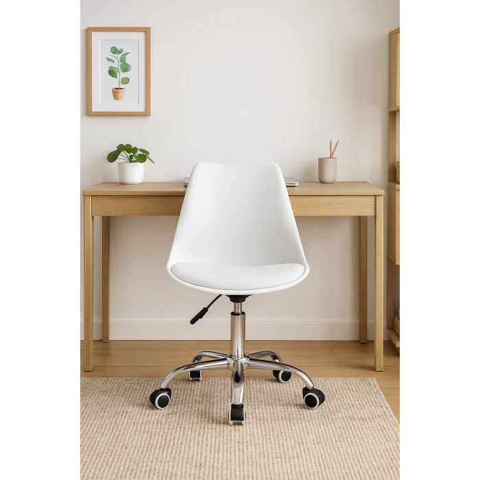 Офісне крісло Leobert Alba білий