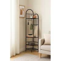 Вешалка для одежды Costway Richi угловая в стиле Loft