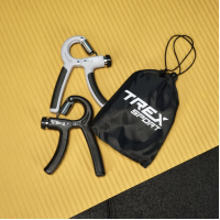 Набір еспандерів регульованих 5-60кг Trex Sport TX-002HGB чорно-сірий