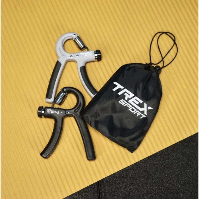 Набір еспандерів регульованих 5-60кг Trex Sport TX-002HGB чорно-сірий