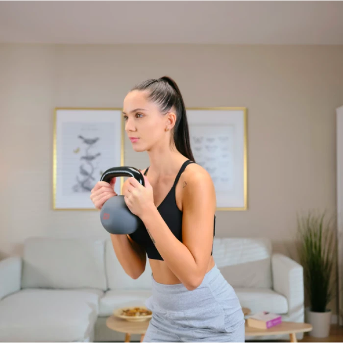 Гиря металлическая Hop-Sport 4кг HS-I004KB