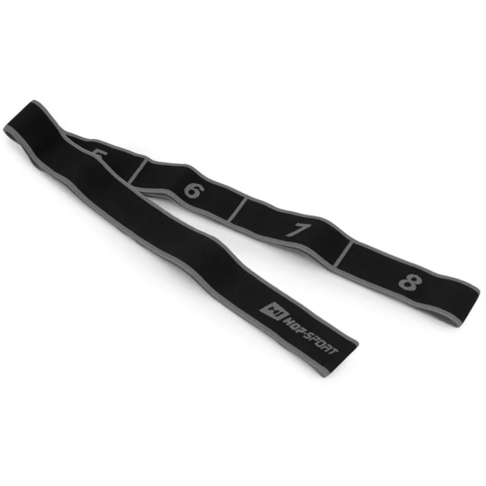 Резинка для фитнеса с петлями 12-30кг HS-N904GB черная