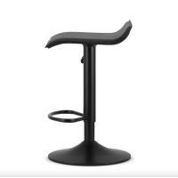 Барный стул Leobert Fort экокожа черная основа