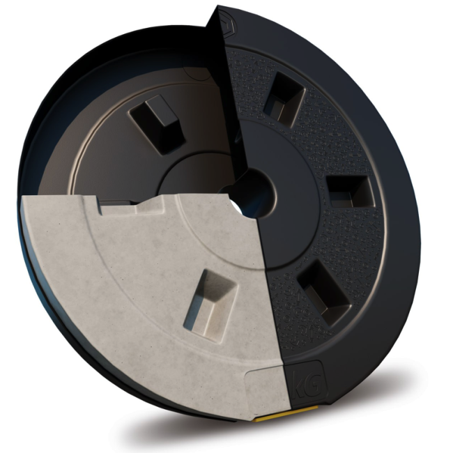 Набір гантелі-штанга 2в1 Besport PowerPro 42кг з перехідником