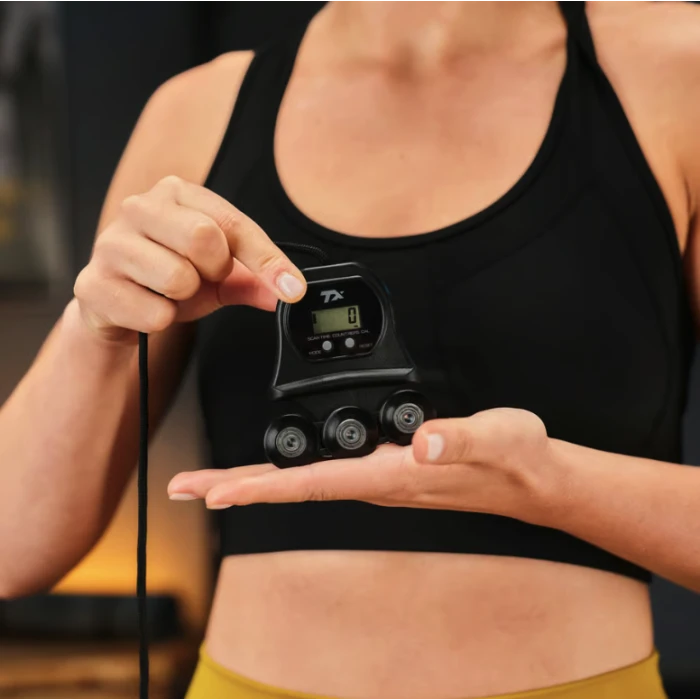 Хулахуп Trex Sport TX-020CHH масажний з обважнювачем та лічильником сірий