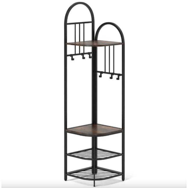 Вешалка для одежды Costway Richi угловая в стиле Loft