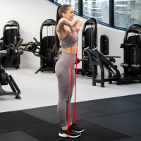 Резинка для фітнесу Gymtek 7-16кг червона