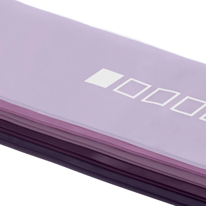 Набір резинок для фітнесу Gymtek 0,5-30кг фіолетовий