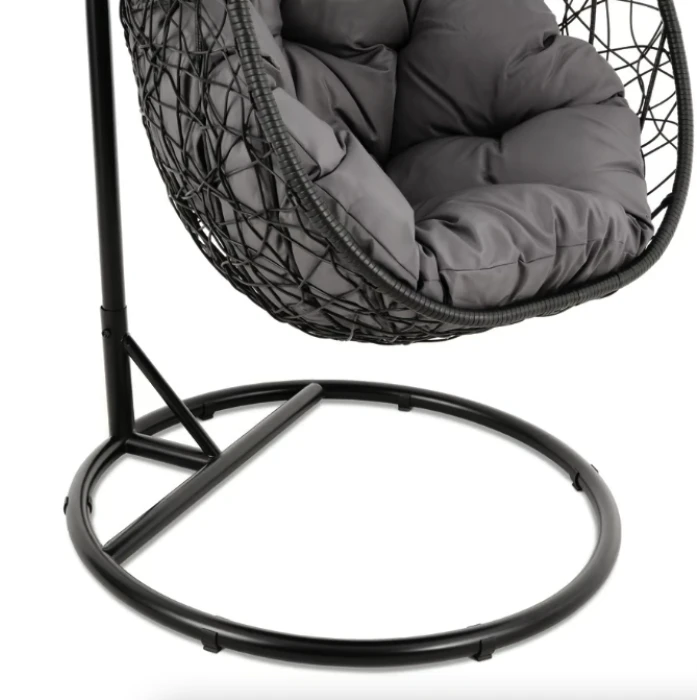 Подвесное кресло-кокон Di Volio Bacoli одноместное черный