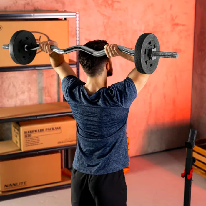 Гриф W-образный Hop-Sport 120см (30мм)