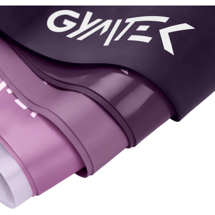 Набір резинок для фітнесу Gymtek 0,5-30кг фіолетовий