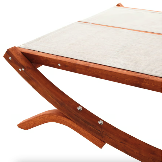 Садовый шезлонг Di Volio Pionza двухместный бежевый