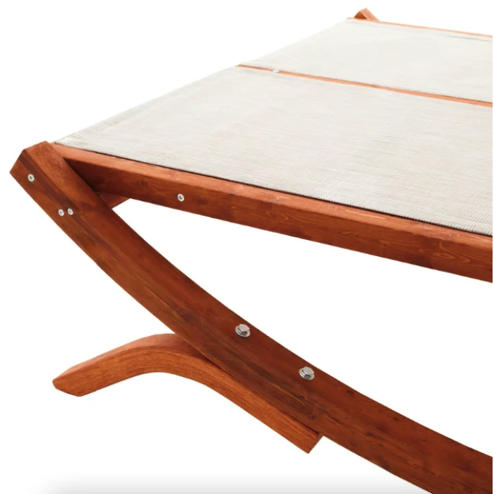 Садовый шезлонг Di Volio Pionza двухместный бежевый