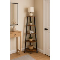 Этажерка Leobert Wooden New угловая в стиле Loft