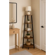 Етажерка Leobert Wooden New кутова в стилі Loft