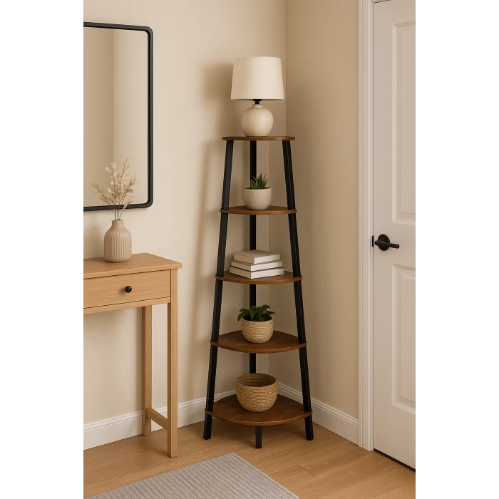 Этажерка Leobert Wooden New угловая в стиле Loft