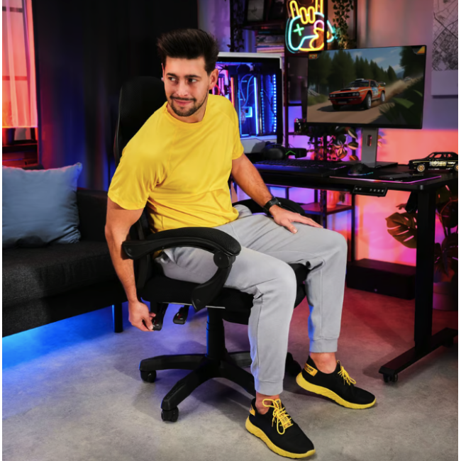 Геймерське крісло Di Volio Sporte чорний