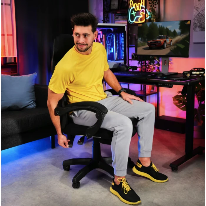 Геймерское кресло Di Volio Sporte черный