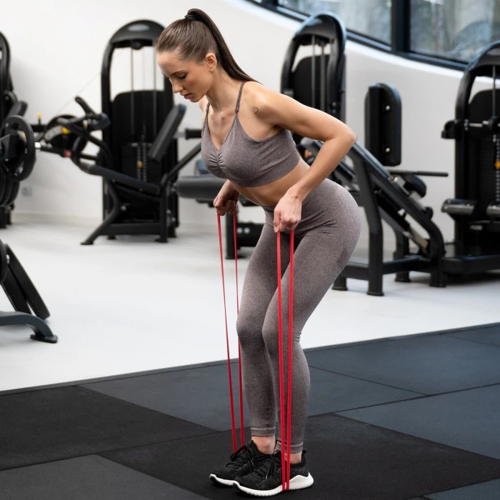 Резинка для фітнесу Gymtek 7-16кг червона