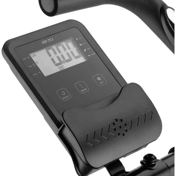 Велотренажер Gymtek FX800 магнитный складной с эспандерами серый