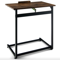 Журнальный столик Costway Allegro с регулируемой столешницей в стиле Loft
