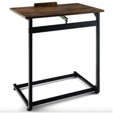 Журнальный столик Costway Allegro с регулируемой столешницей в стиле Loft