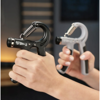 Набір еспандерів регульованих 5-60кг Trex Sport TX-002HGB чорно-сірий