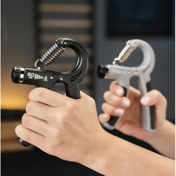 Набір еспандерів регульованих 5-60кг Trex Sport TX-002HGB чорно-сірий