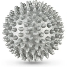 Набір масажних м'ячів Gymtek 70 мм 2 шт твердий/м'який сіро-блакитний