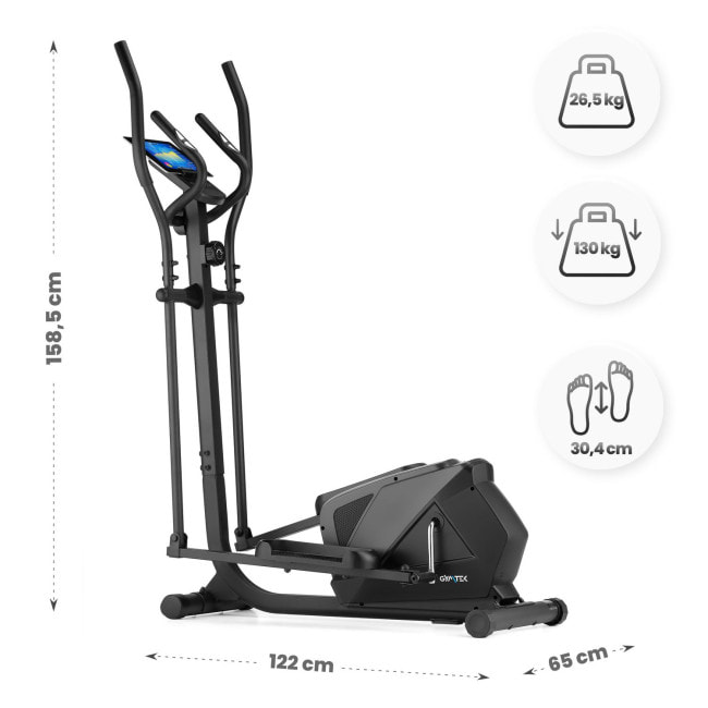 Орбитрек Gymtek XC1300 серый магнитный