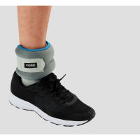 Обважнювачі York Fitness Soft для рук і ніг 2х2кг сірий