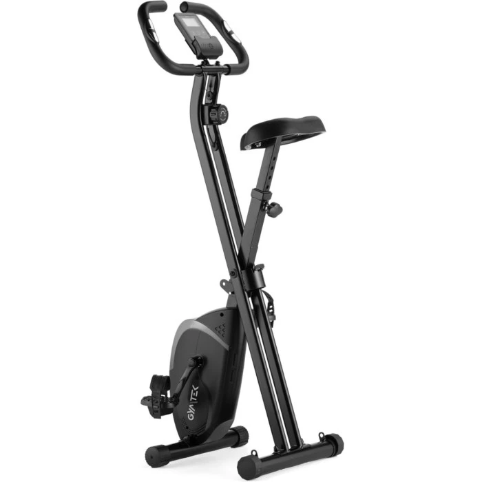 Велотренажер Gymtek FX800 магнитный складной с эспандерами серый