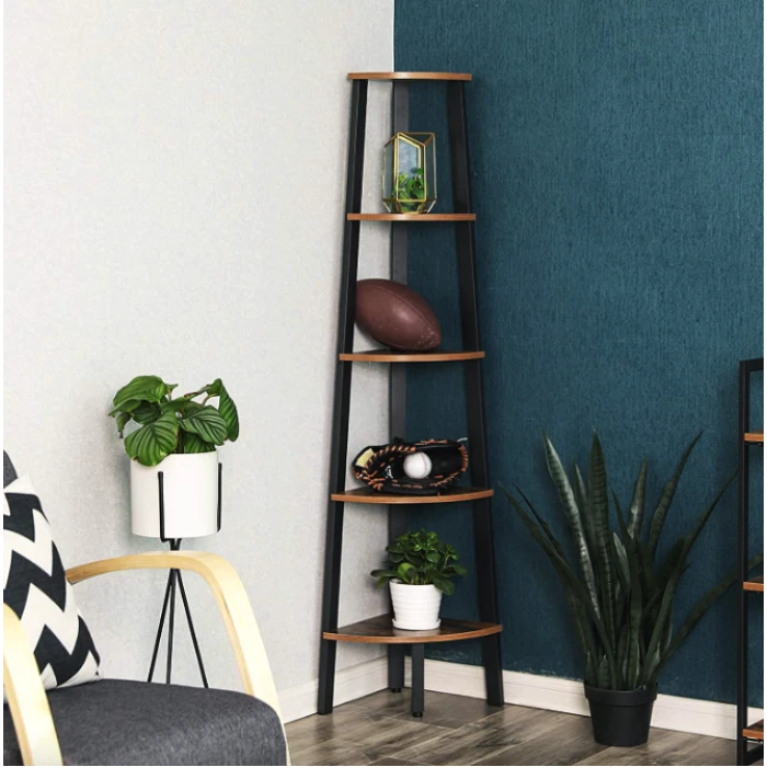 Этажерка Leobert Wooden New угловая в стиле Loft