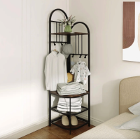 Вешалка для одежды Costway Richi угловая в стиле Loft