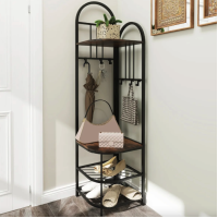 Вешалка для одежды Costway Richi угловая в стиле Loft