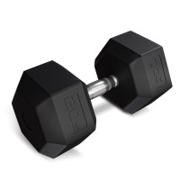 Гантеля шестигранная прорезиненная TX-200RD Trex Sport 20кг