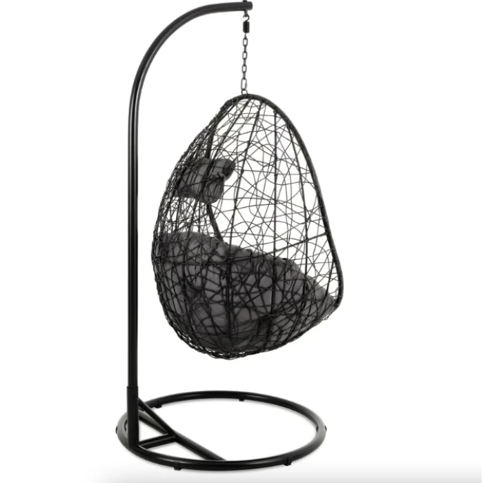 Подвесное кресло-кокон Di Volio Bacoli одноместное черный