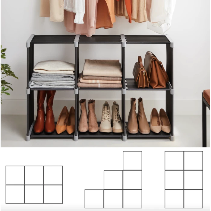 Модульний стелаж піраміда Leobert Oskar 6 відділень