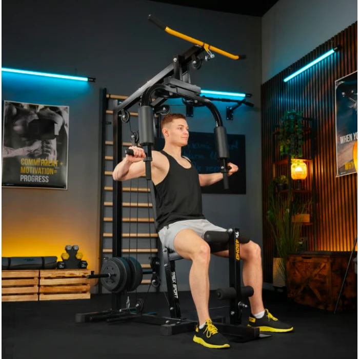 Силовая фитнес станция Trex Sport TX-450HG с верхней и нижней тягой