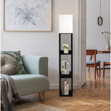 Напольная лампа Costway Alampia торшер с ящиком